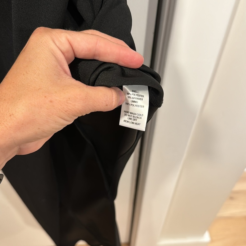 NWT lulus hi low black dress, XS - Picture 4 of 4
